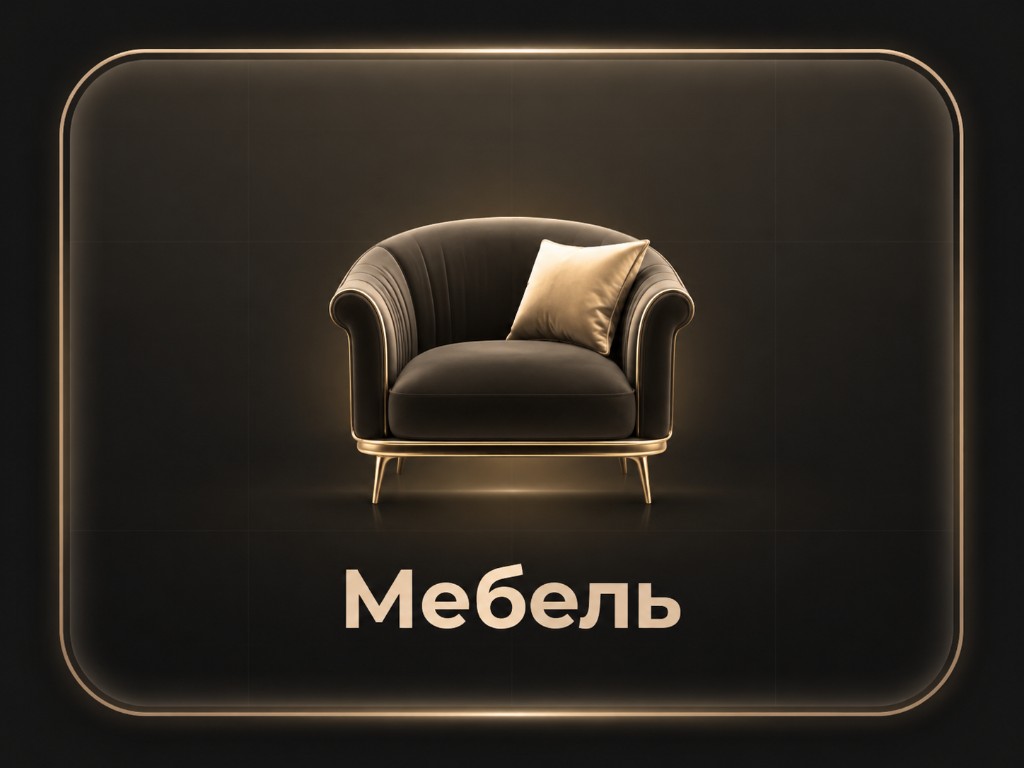 Мебель для ИИ-дизайна интерьера TRIBRI